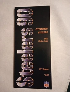 Pittsburgh Steelers 1990 Media Guide -  Steelers 90 - Picture 1 of 6