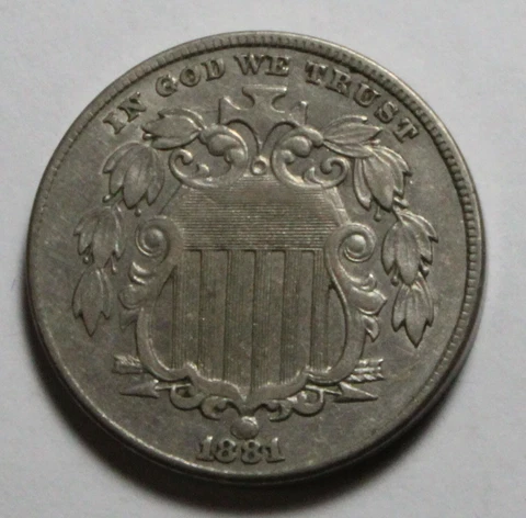 1881 Shield Nickel LW940 Cover