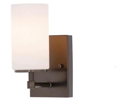 General Lighting Wall Sconce Alturas 4.375 Light in Brushed Oil Rubbed Bronze