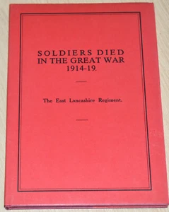 EAST LANCASHIRE REGIMENT SOLDIERS KILLED WW1 First World War Part 35 - Pub1989 - Bild 1 von 1