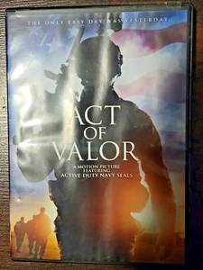 Act of Valor DVD (2012) Action War Movie – Very Good Condition Free Shipping - Picture 1 of 3