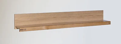 Wandboard Steckboard Wildeiche geölt Breite 135cm Regal Wandregal - Bild 1 von 3