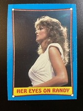 1987 Topps WWF Her Eyes on Randy #44 Miss Elizabeth Macho Man Savage Wrestling