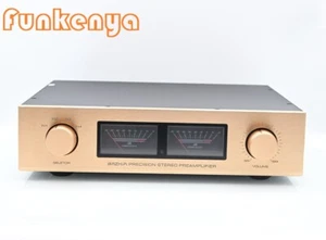 Clone Accuphase C-245 Hi-End HiFi Preamplifier VU Meter RCA XLR With Remote - Picture 1 of 12
