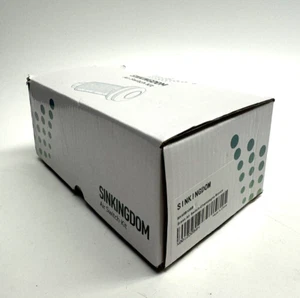 SINKDOM SinkTop Luftschalter-Set (lange Vollmessingtaste) zur Entsorgung, Dual Ou - Bild 1 von 6