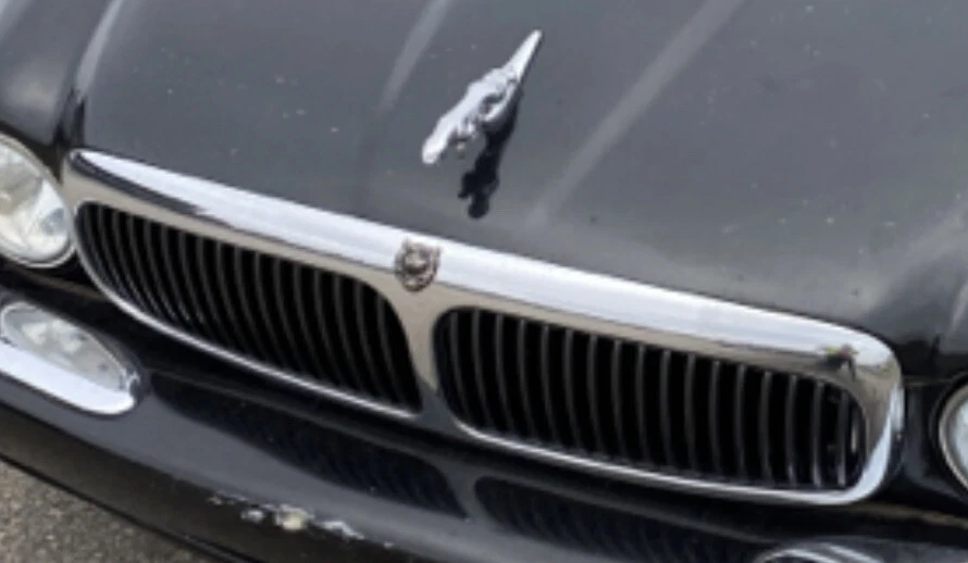 💪1998-2003 Jaguar XJ8 Vanden Plas Chrome OEM Front Grille Grill Assembly-2000 Foto 1 de 2