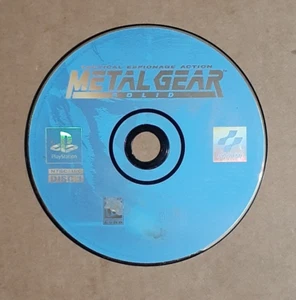 Disco Metal Gear Solid Black Label 1 SOLO (Playstation, 1998) en muy buen estado probado - Imagen 1 de 2