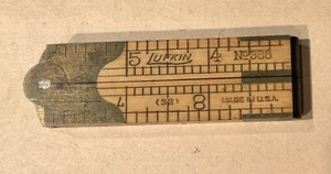 LUFKIN 386 Folding Rule Ruler - Picture 1 of 7