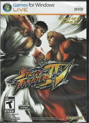 Street Fighter IV (Game Only) PC (Brand New Factory Sealed US Version) Windows X - Image 1 of 2