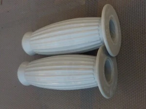 Empuñaduras de manillar BIEMME GRIS 24 mm antiguas de lote antiguo hechas en Italia ART 91 - Imagen 1 de 11