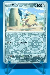 Cufant - 149/193 Paldea Evolved Pokemon Holograma Inverso Mp-Lp ENVÍO GRATUITO - Imagen 1 de 3