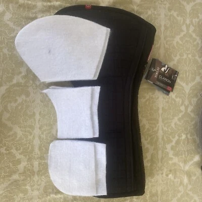 Meia almofada/calços Toklat/action gel três bolsos correção - Preto/grande - Imagem 1 de 4