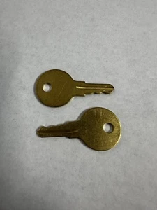 2 KEYS for ACROPRINT TIMECLOCK KEY ALL 125 150 & 200 TIME CLOCKS PK 626 PK626 - Picture 1 of 4