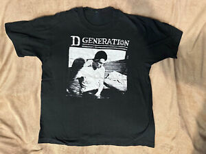 D Generation Jesse Malin punk rock Vintage concert t-shirts 1990s shirt Ramones