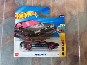 Hot Wheels DMC DeLorean 36/250 2025 In Black - Picture 1 of 3