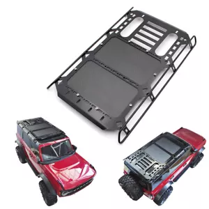 KYX Metal Roll Cage 1:10 Roof Luggage Tray Rack for 2021 Ford Bronco TRX-4 - Picture 1 of 7