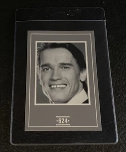 Arnold Schwarzenegger Card 1991 Face To Face Guessing Canada Games Terminator - Picture 1 of 3