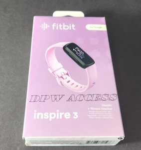 🔥🔥NEW Fitbit Inspire 3 Lilac Bliss Fitness Tracker Watch Purple Black Pink🔥🔥 - Picture 1 of 10