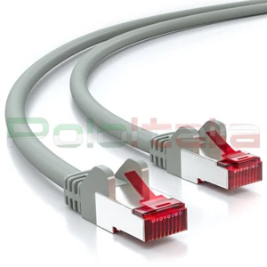 Cavo da 0 a 50m di RETE Ethernet Lan Schermato Cat 6 S/FTP RJ45 gigabit CU Rame - Foto 1 di 5