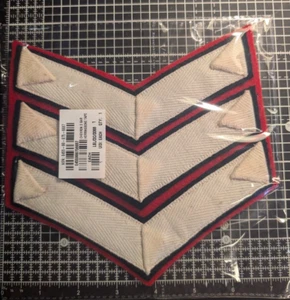Foot Guards Household Division Herringbone Lance Sergeant Scarlet Tunic Stripes - Picture 1 of 6