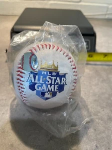 MLB All Star Game FanFest 2012 recuerdo béisbol KC Trout 1st Harper 1st - Imagen 1 de 5