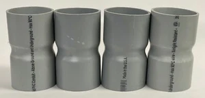PVC Swedge Coupling 4" Schedule 40 Atkore 40SWC40 4 Pack Free Shipping! - Picture 1 of 5