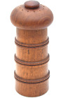 Jens Harald Quistgaard Pepper Mill Salt Shaker Combo Wood Dansk MCM Carve Sculpt