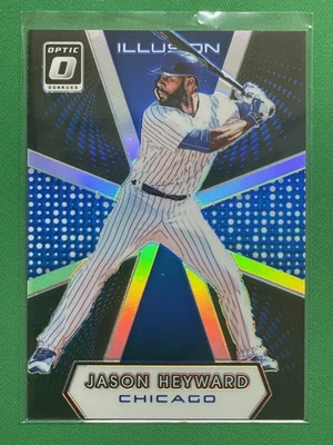 Donruss Optic Illusion 2016 azul #I-13 Jason Heyward/149 Foto 1 de 2