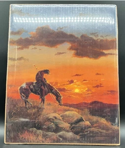 Ende des Weges von M. Caroselli 14" Leanin Tree Western Kunstdruck versiegeltes Poster - Bild 1 von 5
