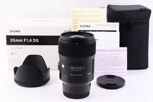 SIGMA35mm F/1.4 Art DG HSM 012 para Sony E Mount From Japan [COMO NUEVO w /... - Imagen 1 de 19
