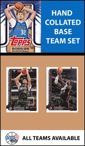 2025-26 Topps NBA Flagship Team Set Pre-Sale Portland TrailBlazers Scoot Henders - Bild 1 von 3