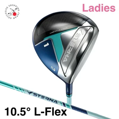MAJESTY STERNA Ladies Driver 10.5° L-Flex Original Graphite Shaft Serenity Green - Image 1 of 4