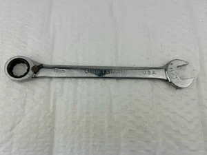 Llave combinada de trinquete vintage Craftsman 19 mm 42430 EE. UU. -GK-C - Imagen 1 de 9