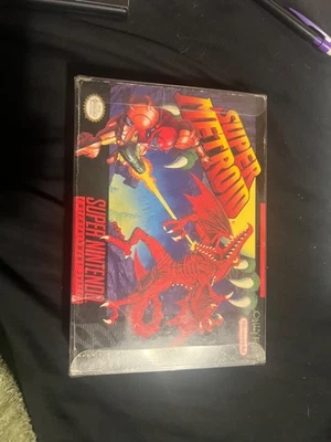 super metroid cib snes en caja  Foto 1 de 2