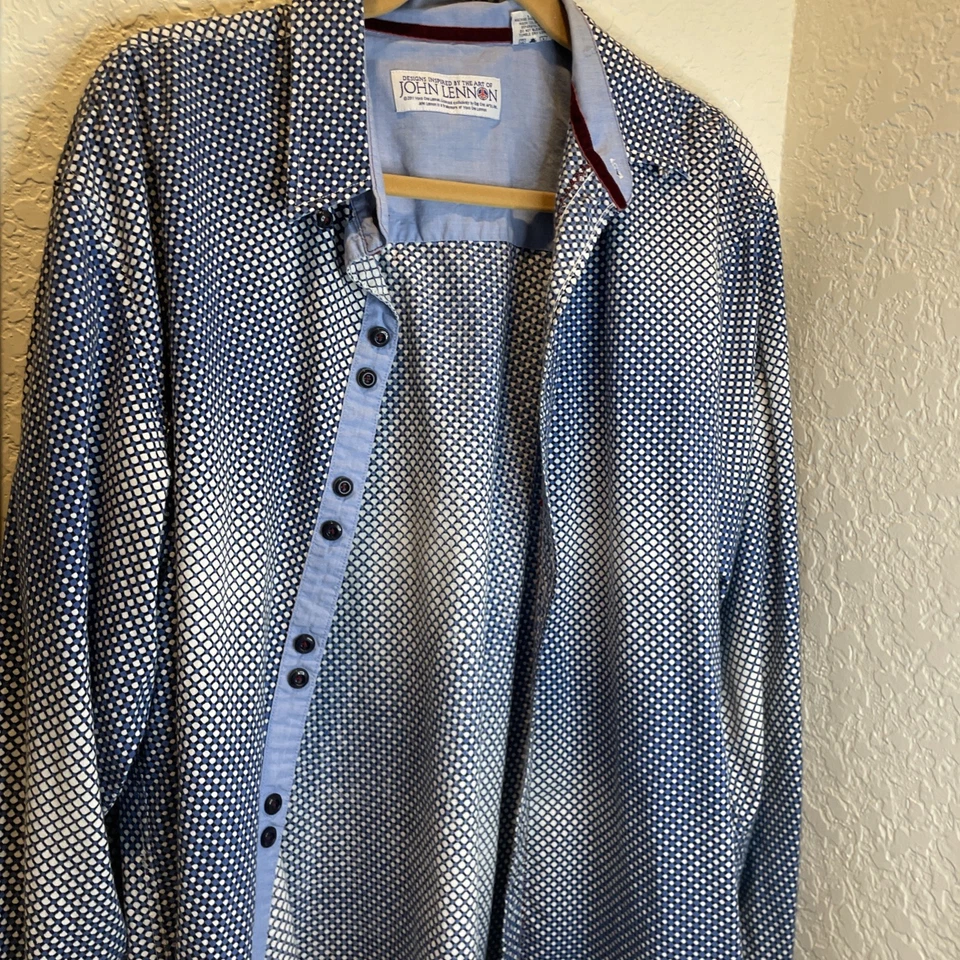 John Lennon Men's Long Sleeve Size XXL 100% Cotton - Image 1 of 4