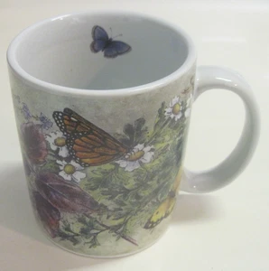 Lang and Wise HERB GARDEN Ceramic Coffee Mug  Art By Sherri Buck Baldwin 2001 - Picture 1 of 7