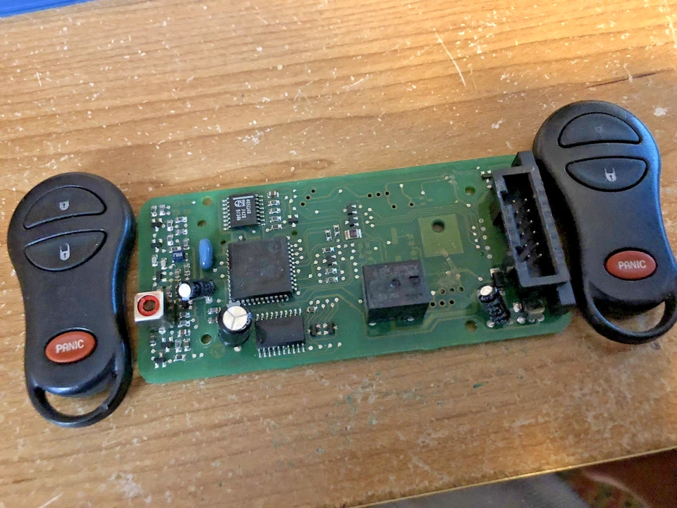 Jeep Cherokee XJ key fob RKE  1997-2001 97-01  NO PANIC core refund READ  2 fobs - Image 1 of 1