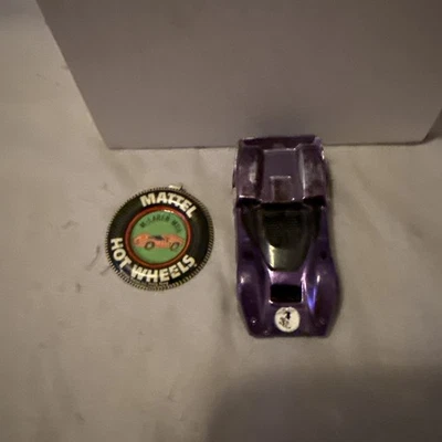 Hot Wheels Redline McLaren M6A 1968 Purple USA With Button — 第 1/4 张图片