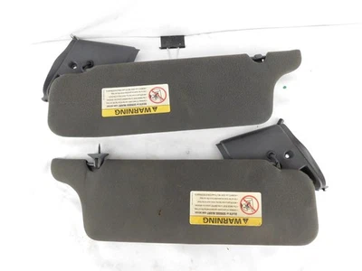1999-2004 Ford Mustang Convertible Charcoal Sun Visor Set Used Tested OEM Foto 1 de 4