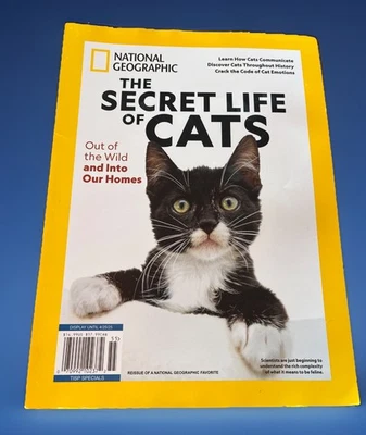 National Geographic April 2025 Magazine The Secret Life of Cats Out of Wild NEW Foto 1 de 4