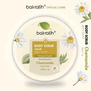 BALI RATIH Chamomile Body Scrub 100g – Exfoliating & Brightening Skin Care - Picture 1 of 4