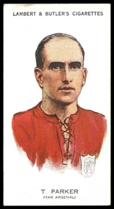 Lambert & Butler - 'Footballers 1930-31' (1930) - #28 - T. Parker (The Arsenal) - Picture 1 of 2
