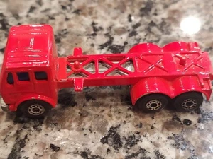 Matchbox Super fast #42 Mercedes Container Truck No Box Missing Container - Picture 1 of 3