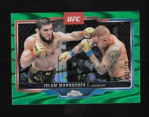 Topps 2025 cromo UFC ISLAM MAKHACHEV onda verde #d 052/125 - ligero - Imagen 1 de 2