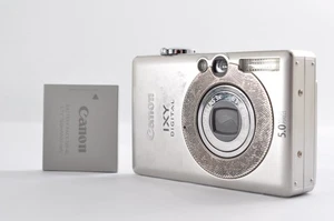 Canon IXY DIGITAL 55 Silver 5.0MP Digital Camera [Exc+4] Japan / 1527B#10 - Picture 1 of 18