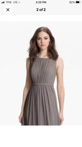 Jenny Yoo Collection Vivienne Pleated Gown Dress  Sz 10   $280  *81 New   - Picture 1 of 2