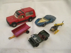 X721	Corgi, Ersatzteilspender, alle beschädigt, mit starken Gebrauchsspuren - Bild 1 von 6