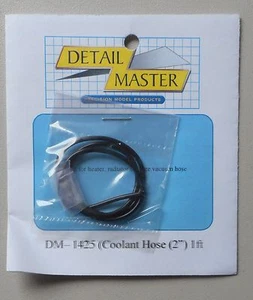 2 FT Coolant Hose 2" DIA 1:24 1:25 Detail Master 1425 Model Car Part - Picture 1 of 2