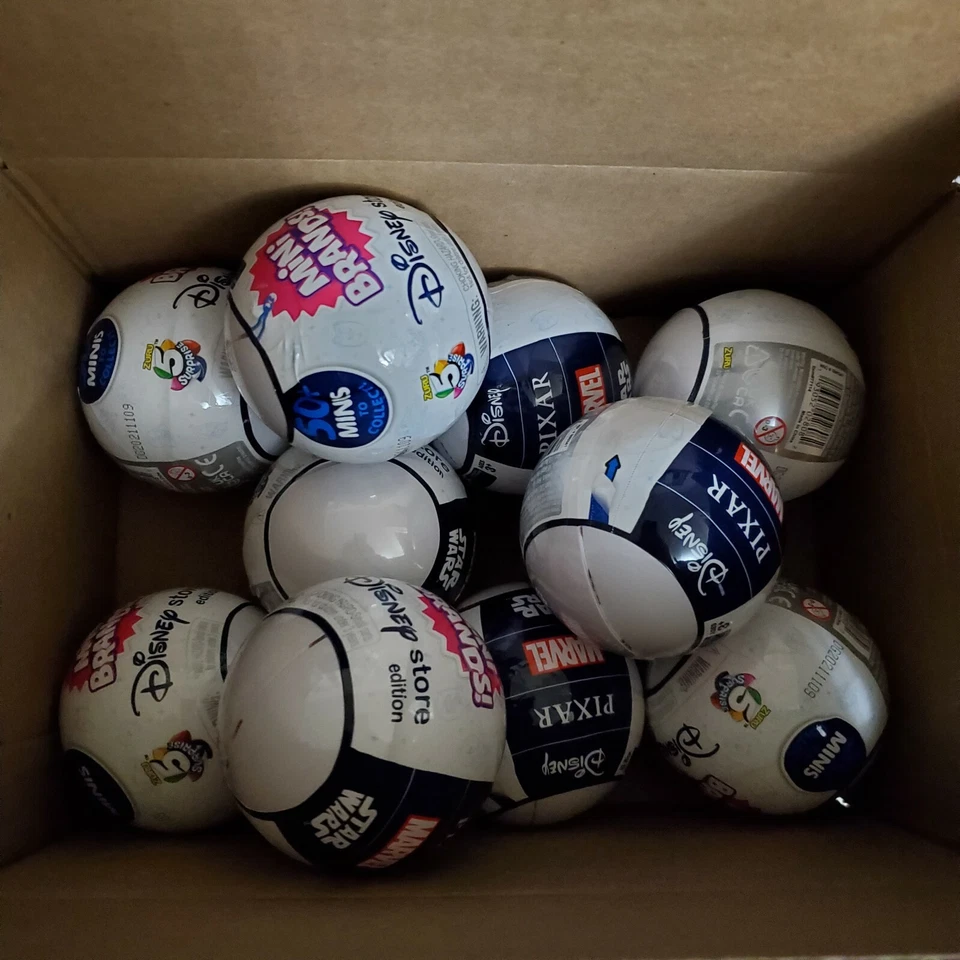 Mini Brands Series 1 Toy DISNEY Store Edition Surprise Ball - LOT OF 10 - NEW - Image 1 of 1