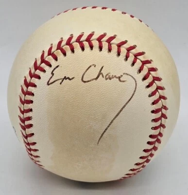 Béisbol firmado por Eric Chávez Oakland A’s autógrafo MLB Rawlings Foto 1 de 3